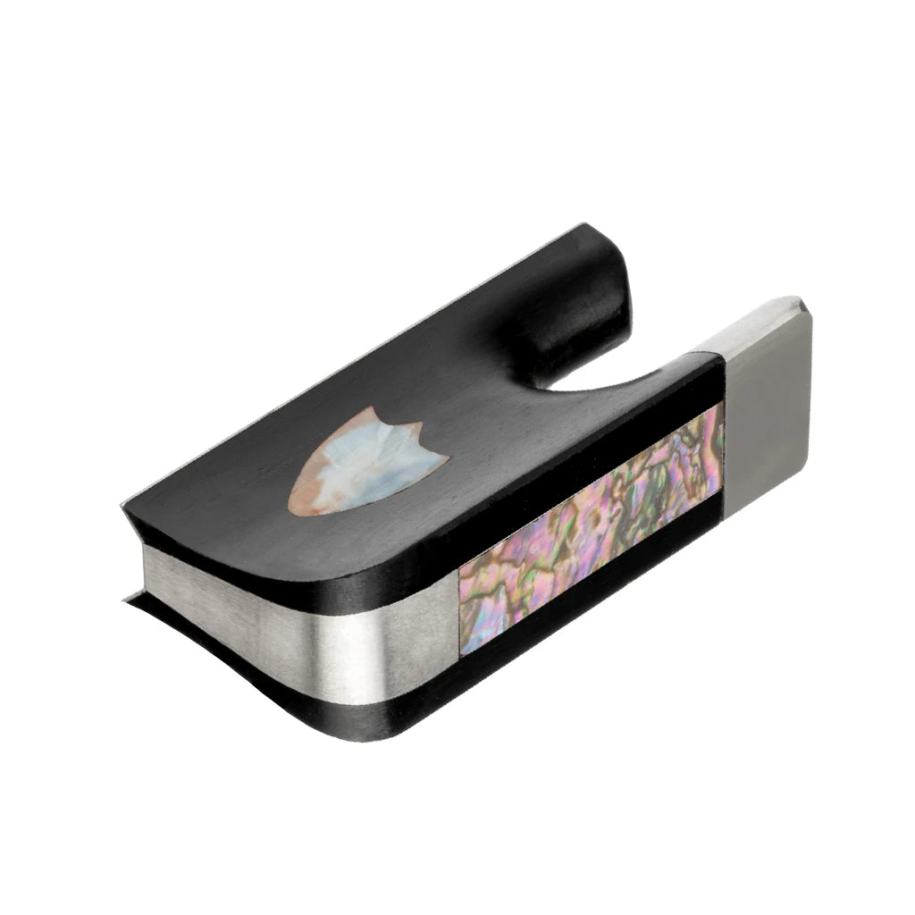 Professional Cello Bow Frog: Ebony Replacement Part for 4/4 Brazilwood, IPE, Carbon Fiber Pernambuco Bows