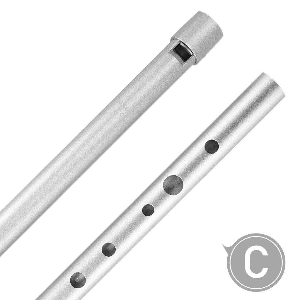 NAOMI Irish Whistle Flute C/D Key Ireland Tin Penny Whistle 6 Hole Flute Musical Instrument Tin Whistle Penny Fulte Whistling