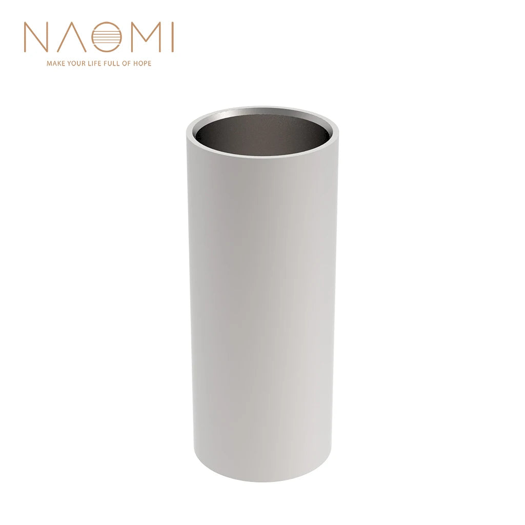 NAOMI Polished Electric Guitar Slide Steel Guitar Slide 28 50 60 70mm Stainless Slider Guitarra Smooth Edge Guitar Accessories