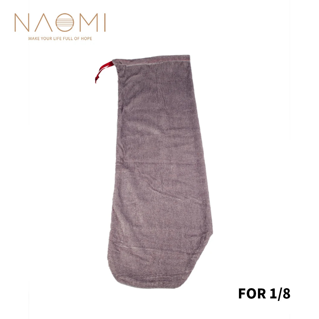 NAOMI Acoustic Violin Cover Cotton Flannel  Bag Protect  From Scratches And Dust 4/4 3/4 1/2 1/4 1/8 Fabric Bags