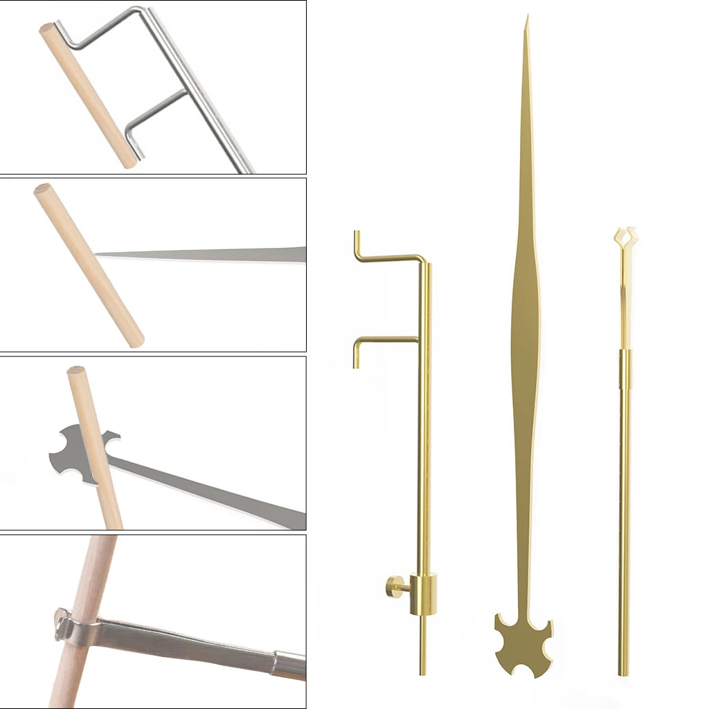 NAOMI Set Cello Luthier Tools Sound Post Gauge Measurer Retriever Clamp Setter For Acoustic Cellos Sound Post Install Remover Tools