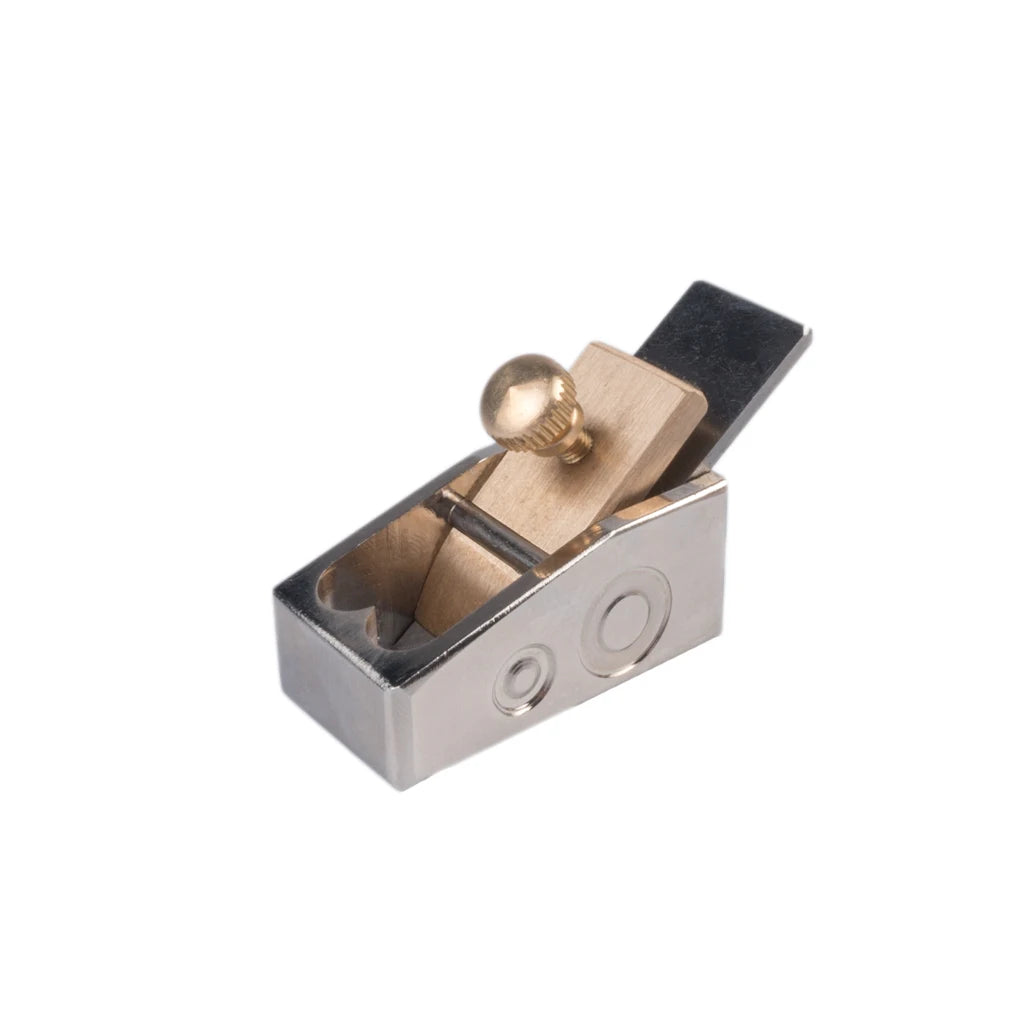 NAOMI Woodworking Finger Plane Cutter Mini Copper Plane Stainless Steel Luthier Tool Set