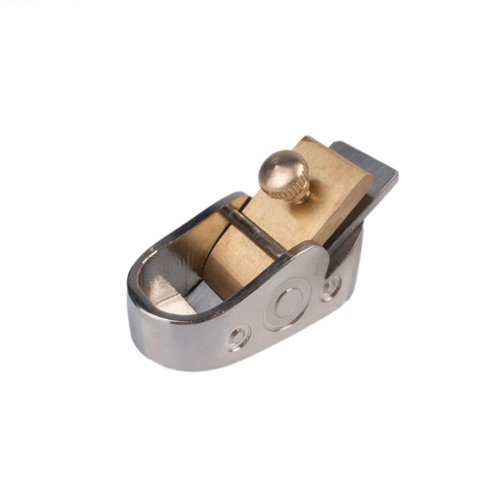 NAOMI Woodworking Finger Plane Cutter Mini Copper Plane Stainless Steel Luthier Tool Set