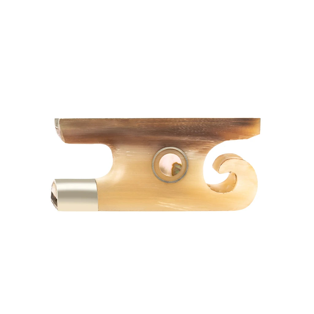 NAOMI Ox Horn &Ebony Snail Shape Style Fiddle Bow 4/4 Violin Bow Frog For Pernambuco IPE Carbon Fiber Brazilwood Arch Bow Maker