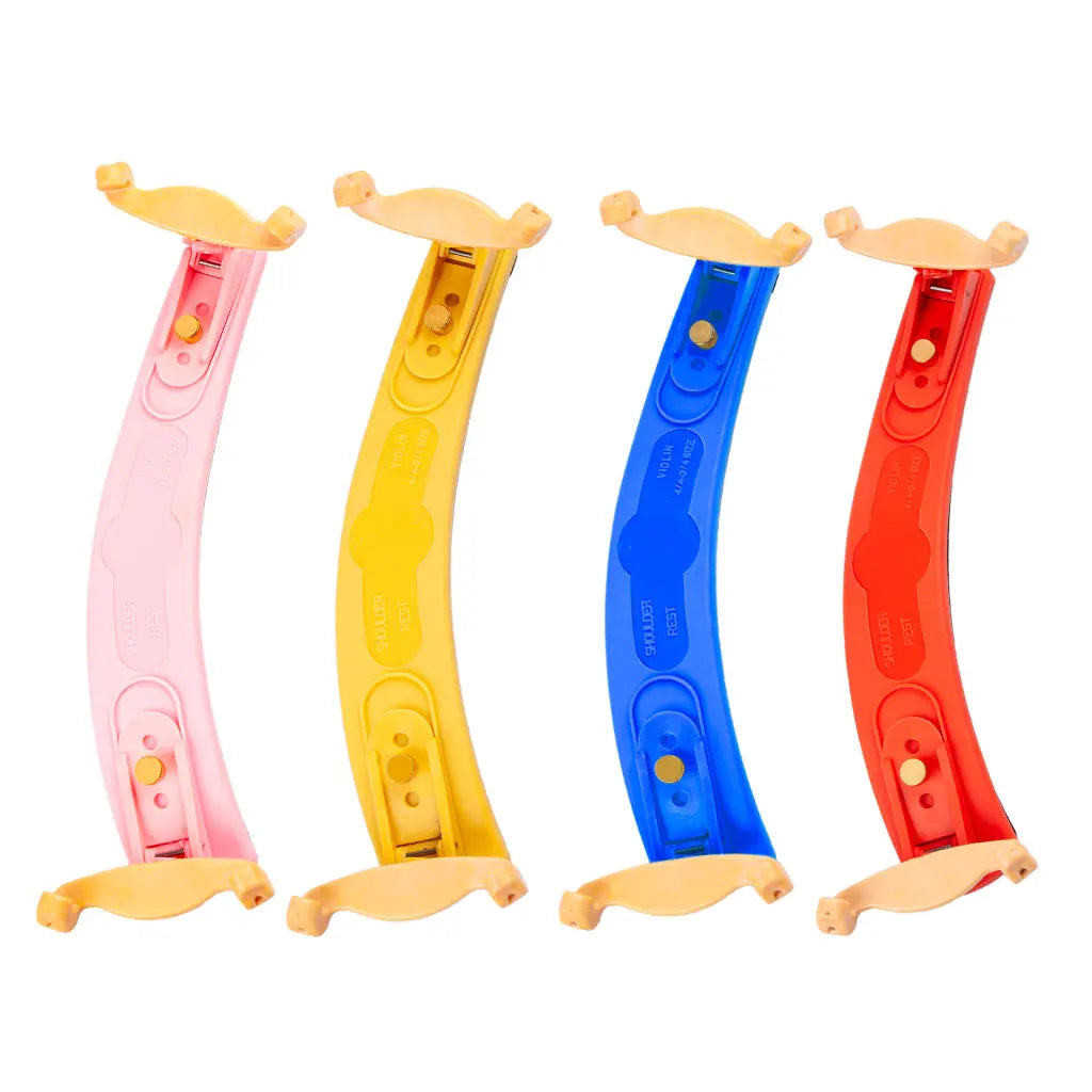 NAOMI Adjustable Feet Quality Nylon Material Violin Shoulder Rest For 4/4 3/4 Fiddle Violin Accessories Violin Chin Rest Pads Holder