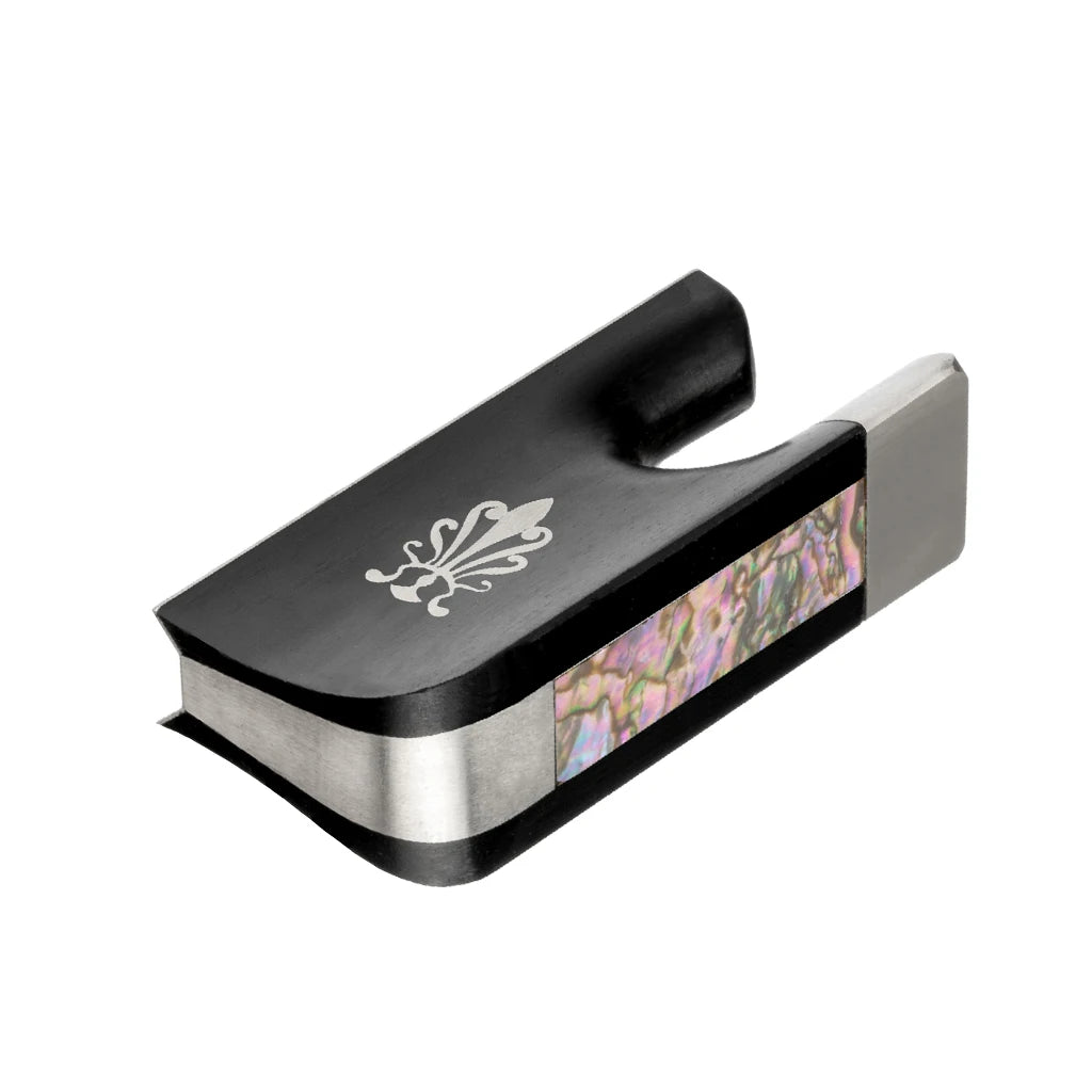 High-Quality Ebony Frog 4/4 Cello Bow Accessory - Compatible with Carbon Fiber Pernambuco DIY Maker Repair