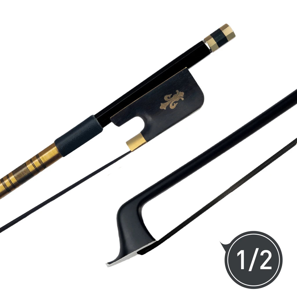 NAOMI Black Carbon Fiber Cello Bow Carbon Fibre Bows Arco For 4/4 3/4 1/2 1/4  Cello Bow