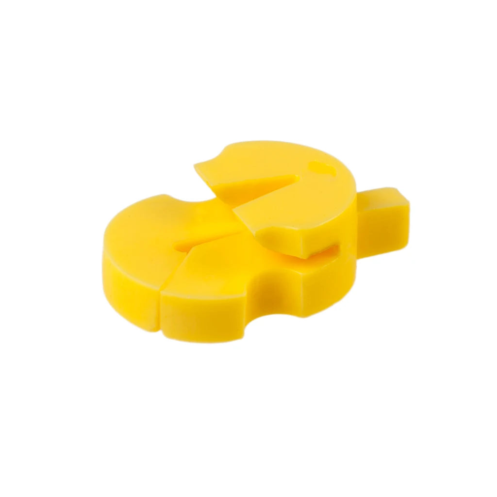 10PCS Rubber Violin Mute Volume Damper Mute Silencer Fast Remove For Acoustic Violin Electric Fiddle Practice Mute Violinist Use