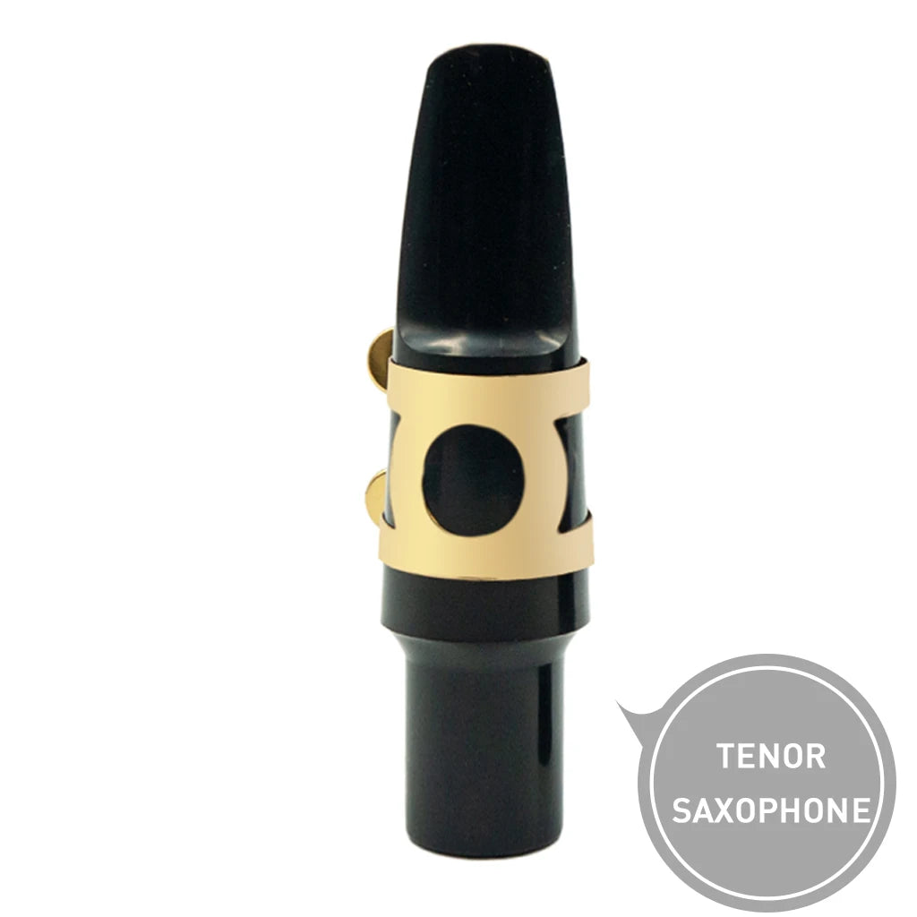 NAOMI Saxophone Bakelite Mouthpiece Soprano Alto Tenor w/Ligature Cap Reed Mellow Sound Sax Accessories For Popular Jazz Music