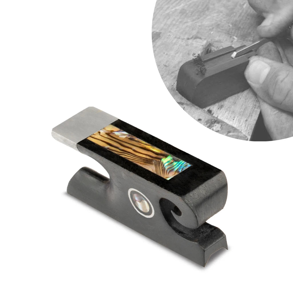 NAOMI High Grade Full Size Violin Bow Ebony Frog Violin Accessories