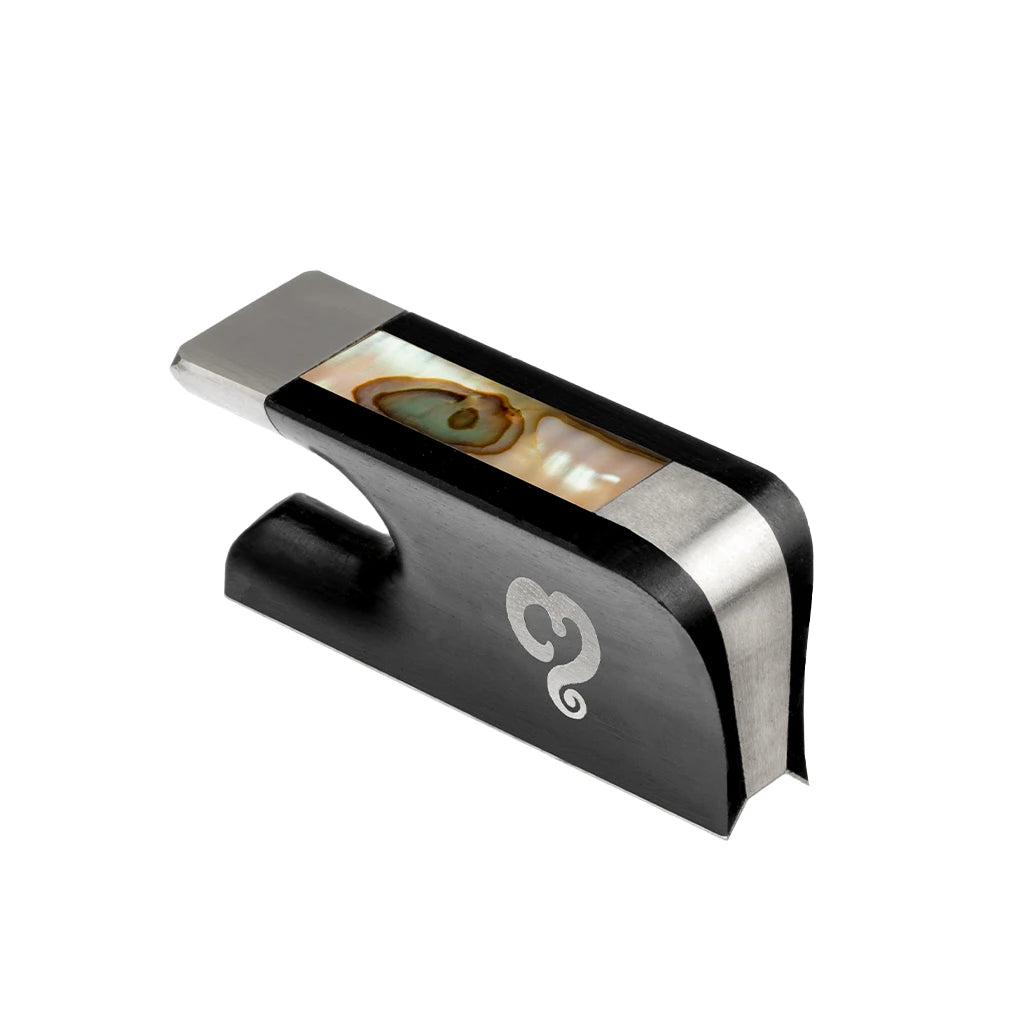 Professional Cello Bow Frog: Ebony Replacement Part for 4/4 Brazilwood, IPE, Carbon Fiber Pernambuco Bows