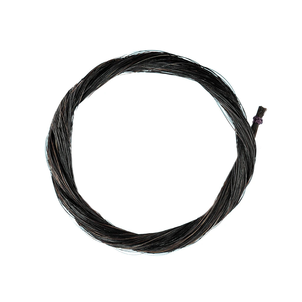 1 Hank Genuine Traditional Horse Hair Tail Hair Unbleached Natural Horsehair 80cm For Violin Viola Brazilwood Carbon Fiber Bow