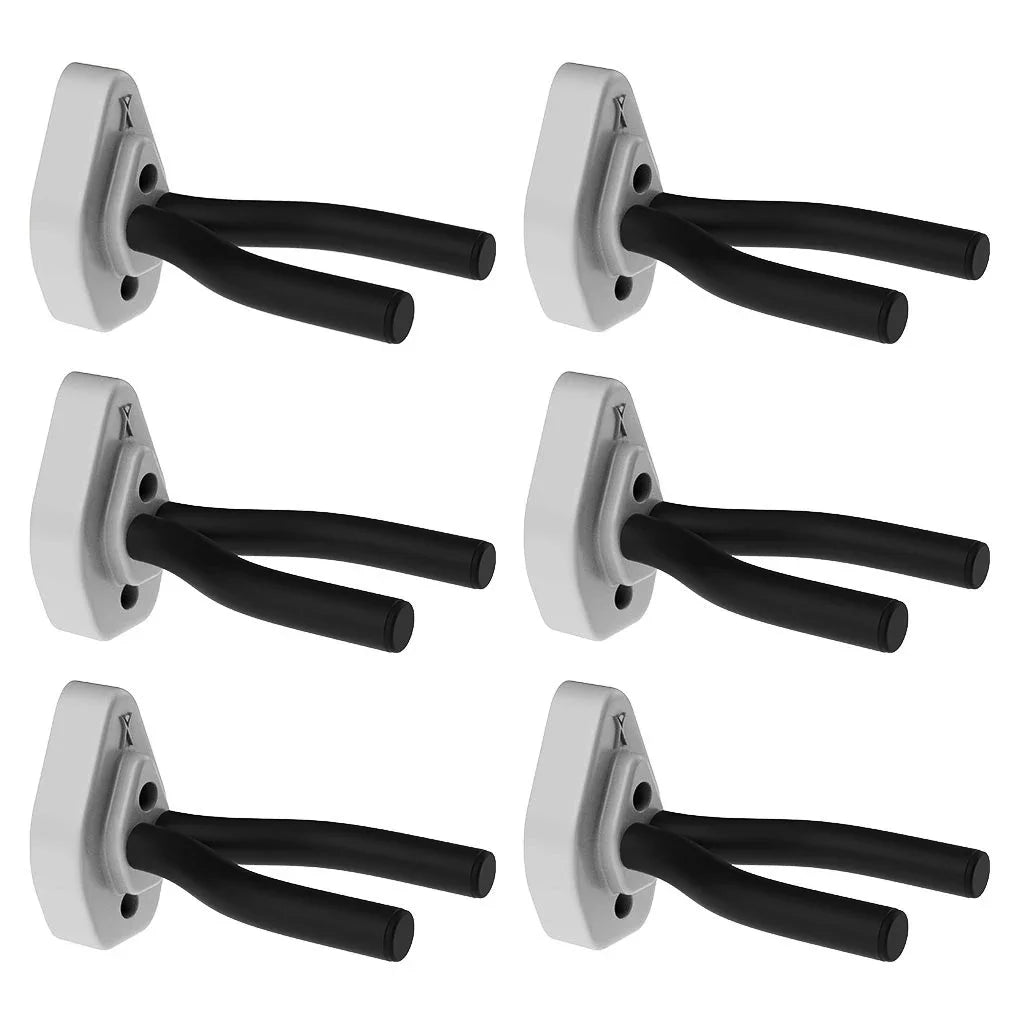 6PCS Violin Hangers Accessoires Wall Mounted Hook For Guitar Bass Ukulele Mandolin Violin Hangers