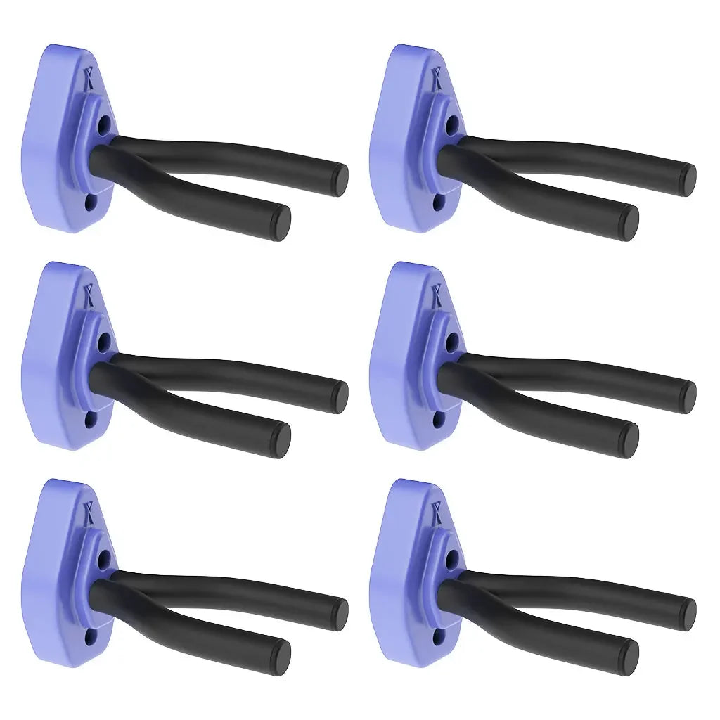 6PCS Violin Hangers Accessoires Wall Mounted Hook For Guitar Bass Ukulele Mandolin Violin Hangers