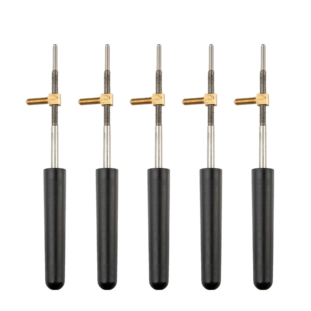 NAOMI Bow Frog Buttons Double Bass Ebony/Snakewood Bow Parts For Double Bass Bow Frog