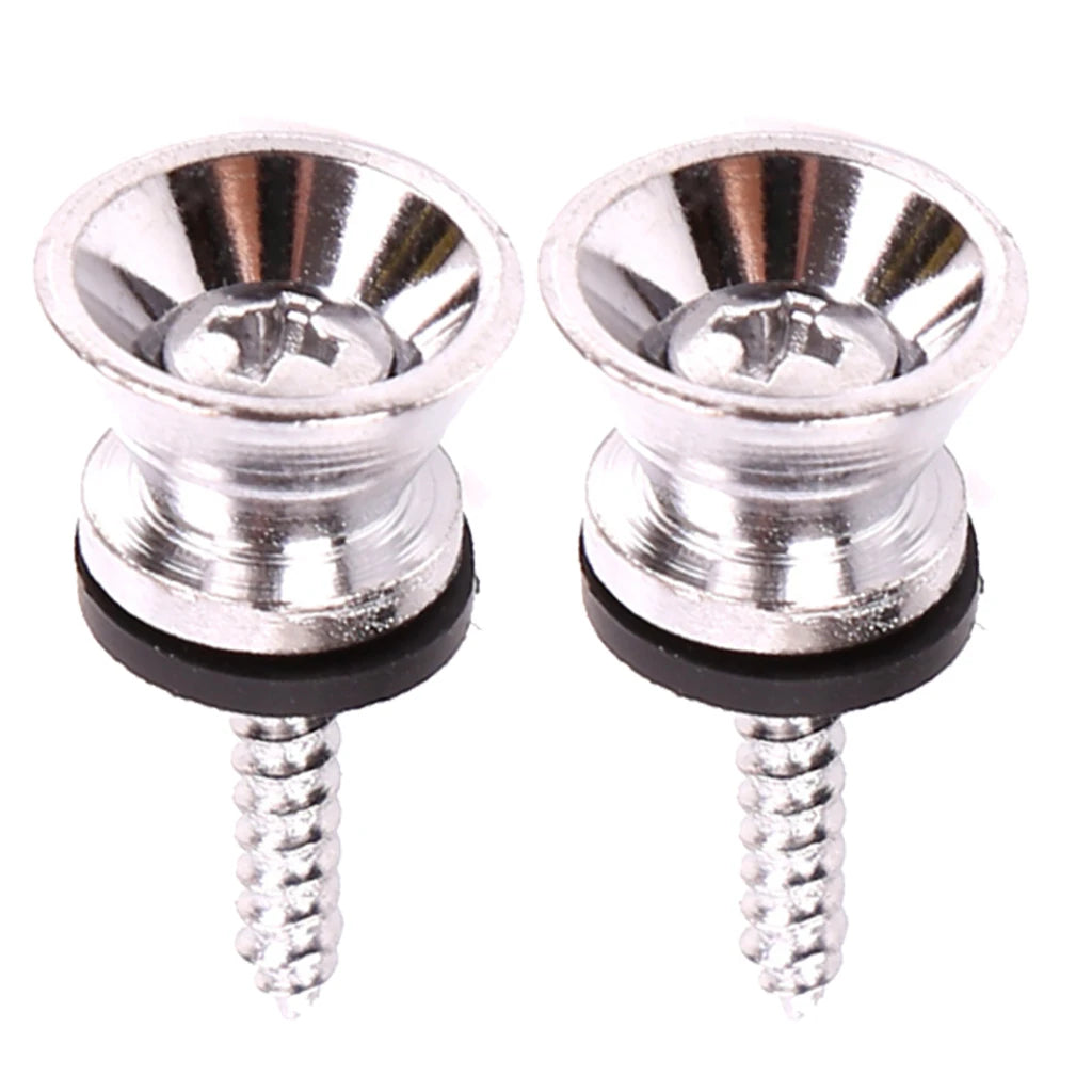 NAOMI Universal Guitar Strap Lock Pins Peg Metal For Ukulele Bass Acoustic Electric Guitar