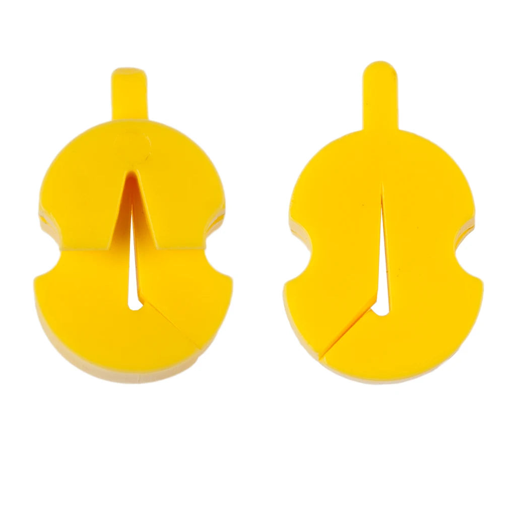 10PCS Rubber Violin Mute Volume Damper Mute Silencer Fast Remove For Acoustic Violin Electric Fiddle Practice Mute Violinist Use