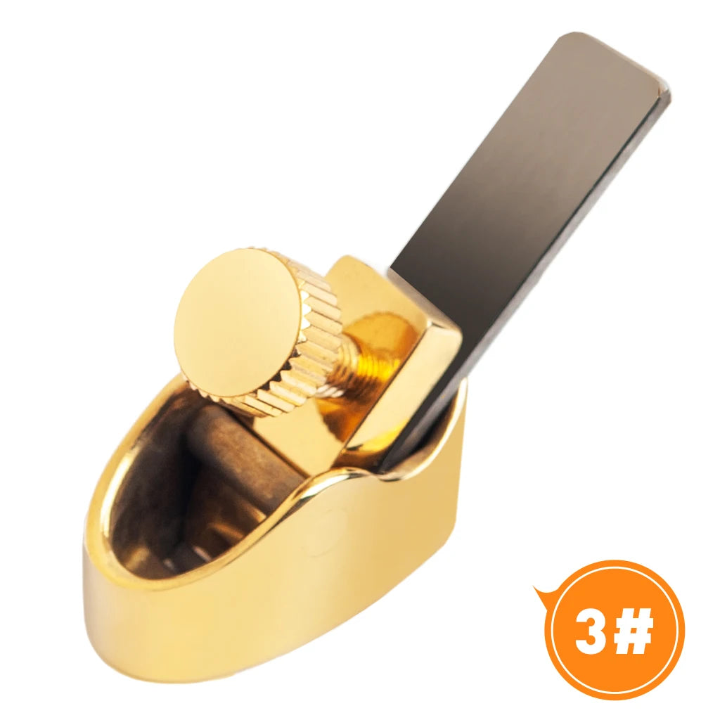 NAOMI SET 6PCS Pure Brass Planes Violin Viola Making Tools Luthier Tools Woodworking Mini Thumb Plane Cutter Curved Sole Flat Bottom