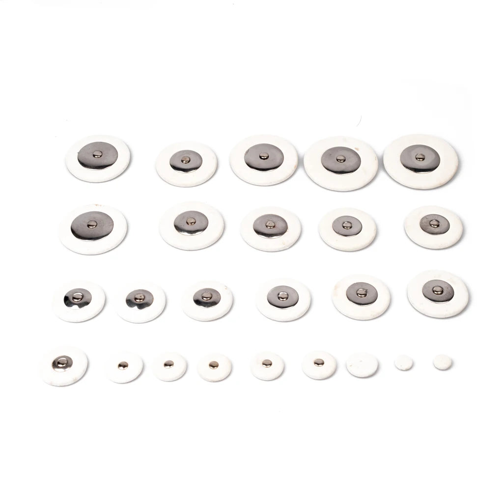 NAOMI Pack Soprano Alto Tenor Bartione Sax Saxophone Tan Leather Pads White Black Orange Sax Resonators Waterproof Wovwn Felt Pad Sets