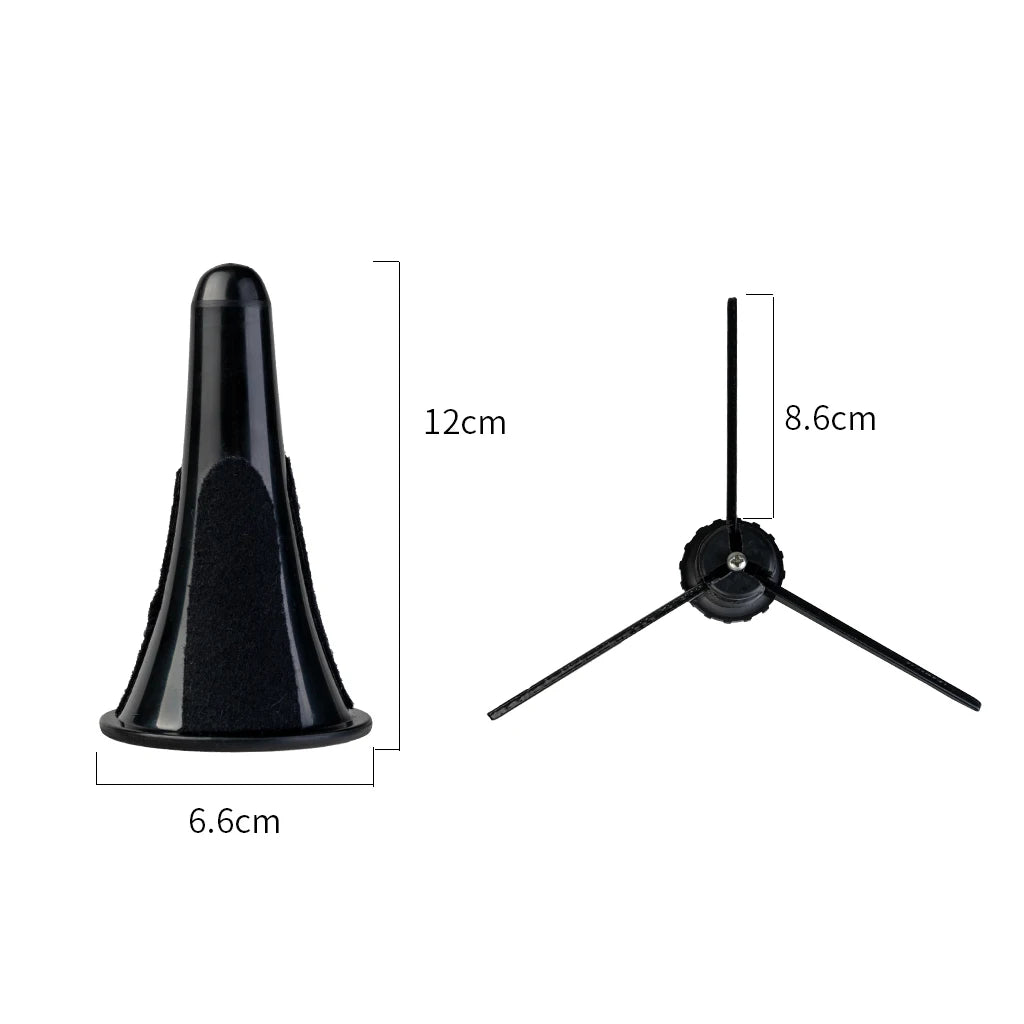 NAOMI Woodwind Stand Tenor/Alto/Soprano Aluminum Saxophone Stand ABS