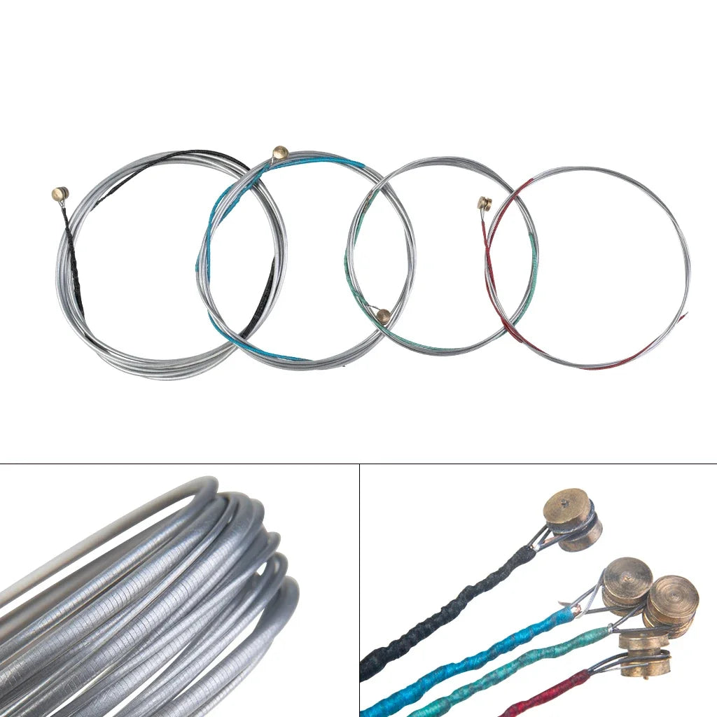 1 Pack Cello Strings 4/4 3/4 1/2 1/4 1/8 Cellos C G D A Strings Stainless Steel Core Al-Mg Winding String