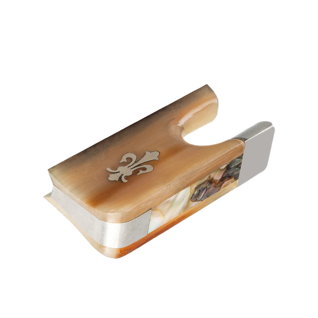 NAOMI Viola Bow Frog Material Pearl Eye Ox Horn Frog For Viola Bow Luthier Maker Carbon Fiber Brazilwood Pernambuco Bow Making