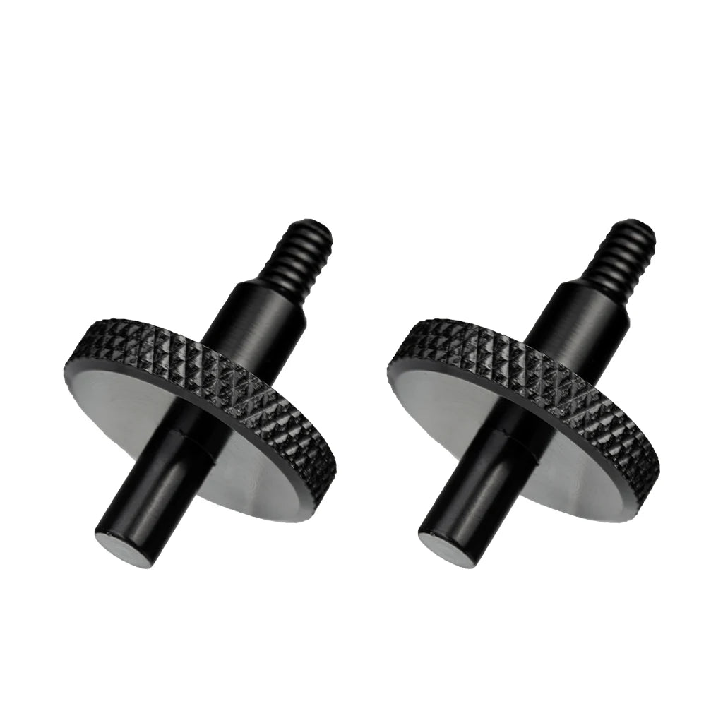 NAOMI Adjustable Standard Double Bass Bridge Screws Black 4/4 Double Bass