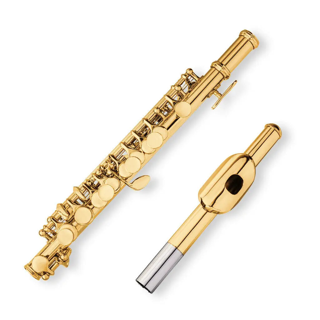 NAOMI Piccolo Key of C with Hard Case Cloth Cleaning Rod Top Quality Sound