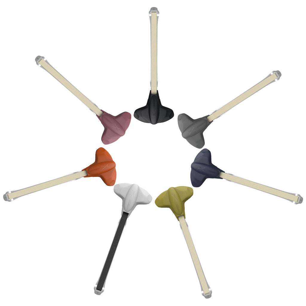 [Youlian] Manta-Gitarrenbogen, kreativer Designbogen – Grau mit weißem Rosshaar