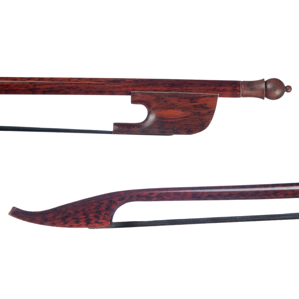 NAOMI Professional Snakewood Bow 15'' 16'' Viola  Baroque Style Black Horsehair Handmade