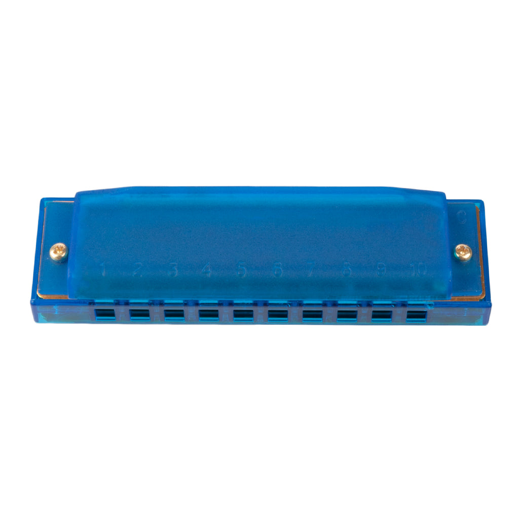 NAOMI PlasticHarmonica 10 Hole 6 different colors