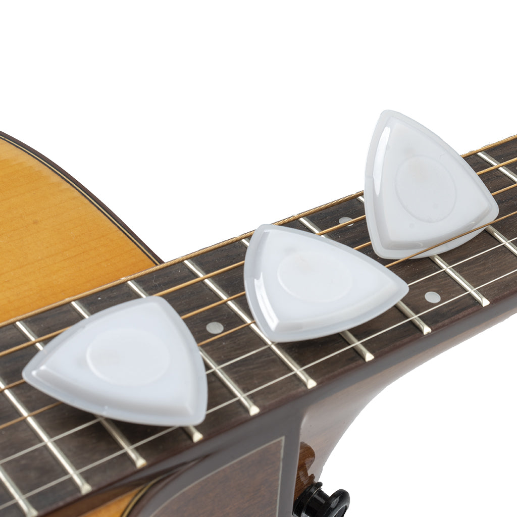 NAOMI 3 Colors Guitar Picks 1.0mm/0.8mm/0.6mm Thickness Plastic w/ High-sensitivity LED Light