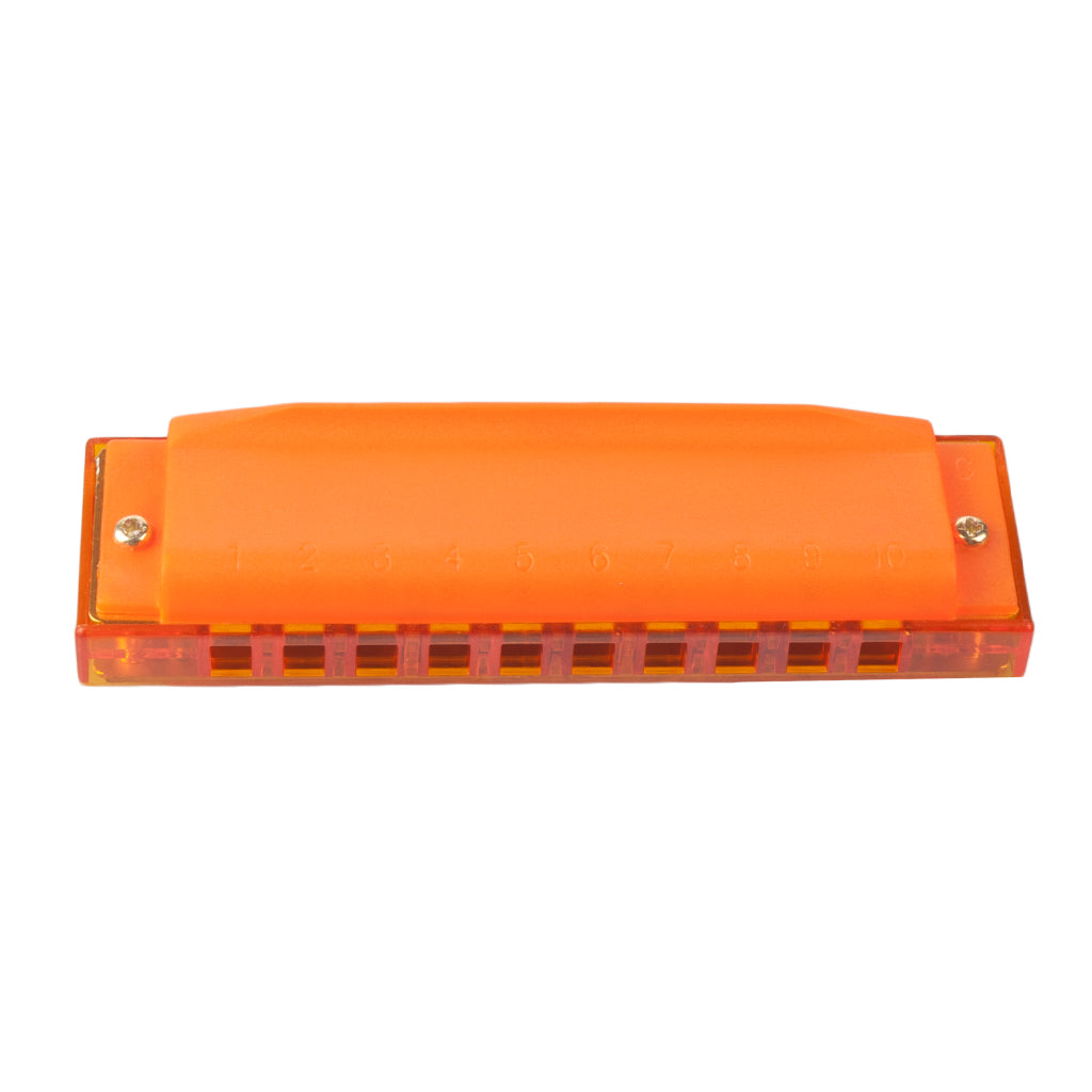 NAOMI PlasticHarmonica 10 Hole 6 different colors