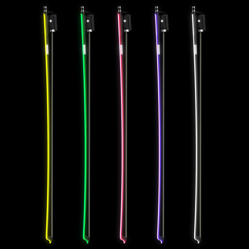 [YOOLIM DESIGN] LED Light Violin Bow Carbon Fiber Bow Rechargeable Battery Type-c Input Exciting Lighting Effects