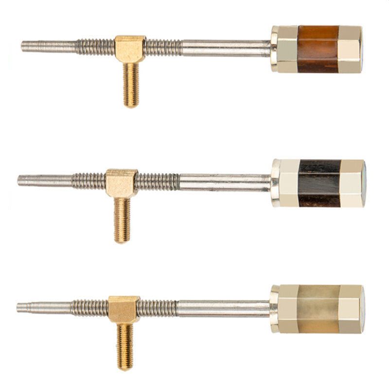 NAOMI OX Horn Violin Viola Bow Frog Buttons Violin Bow Parts Replacement