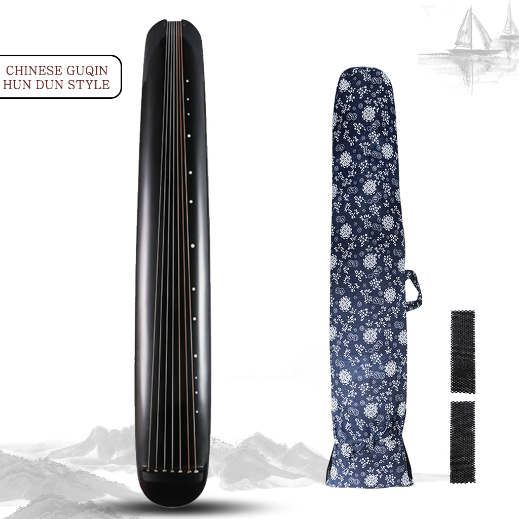 NAOMI Old Paulownia Guqin 7-Stringed Zither Hun Dun Style Ancient String Instrument Sleek And Elegant