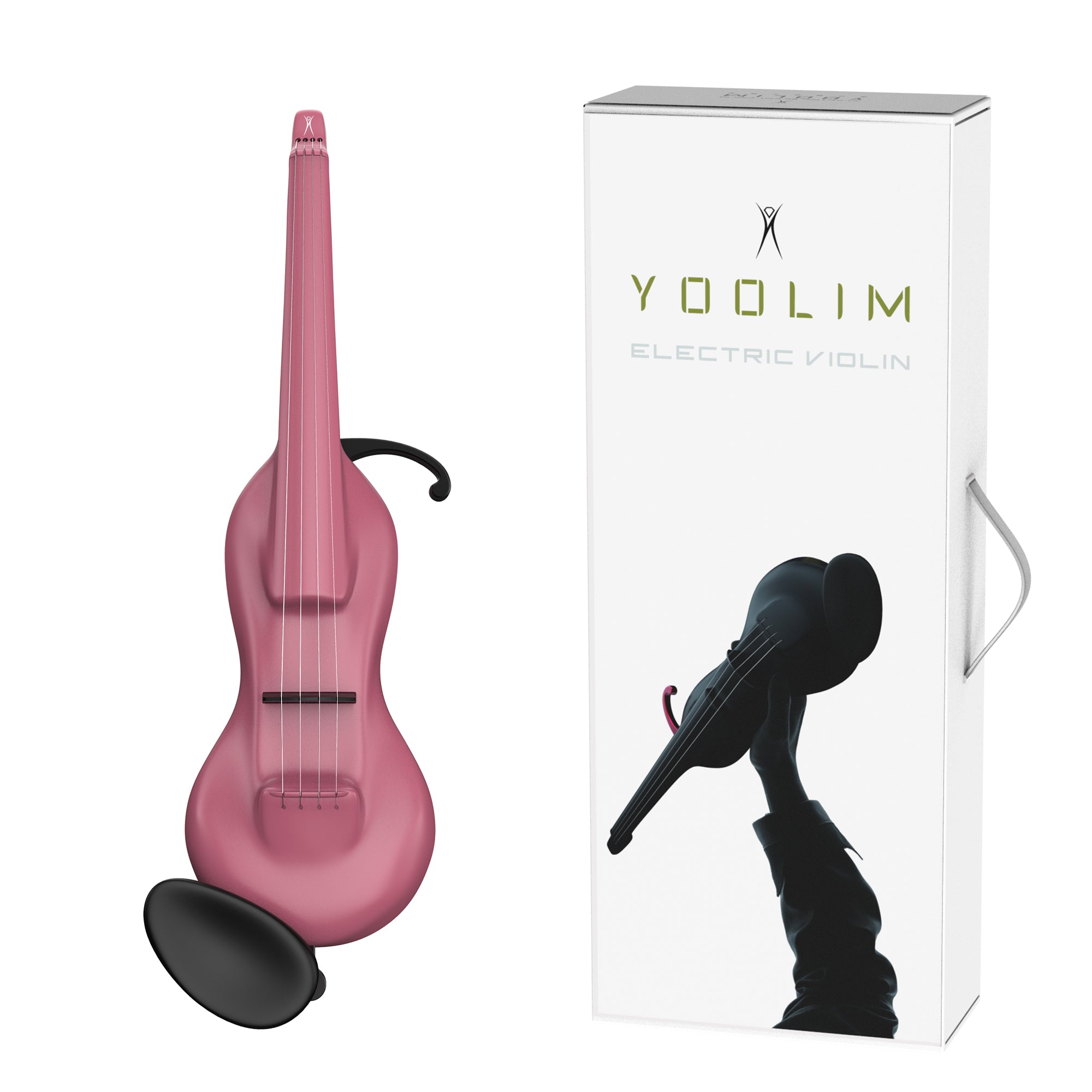 NOVIA 4/4 Electric Violin Carbon Fiber Violins Silent Violino Headless Design Patented