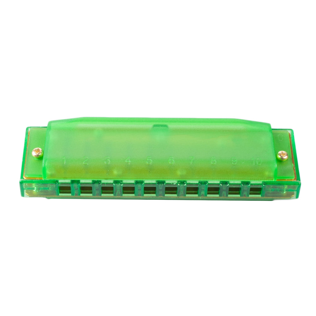 NAOMI PlasticHarmonica 10 Hole 6 different colors