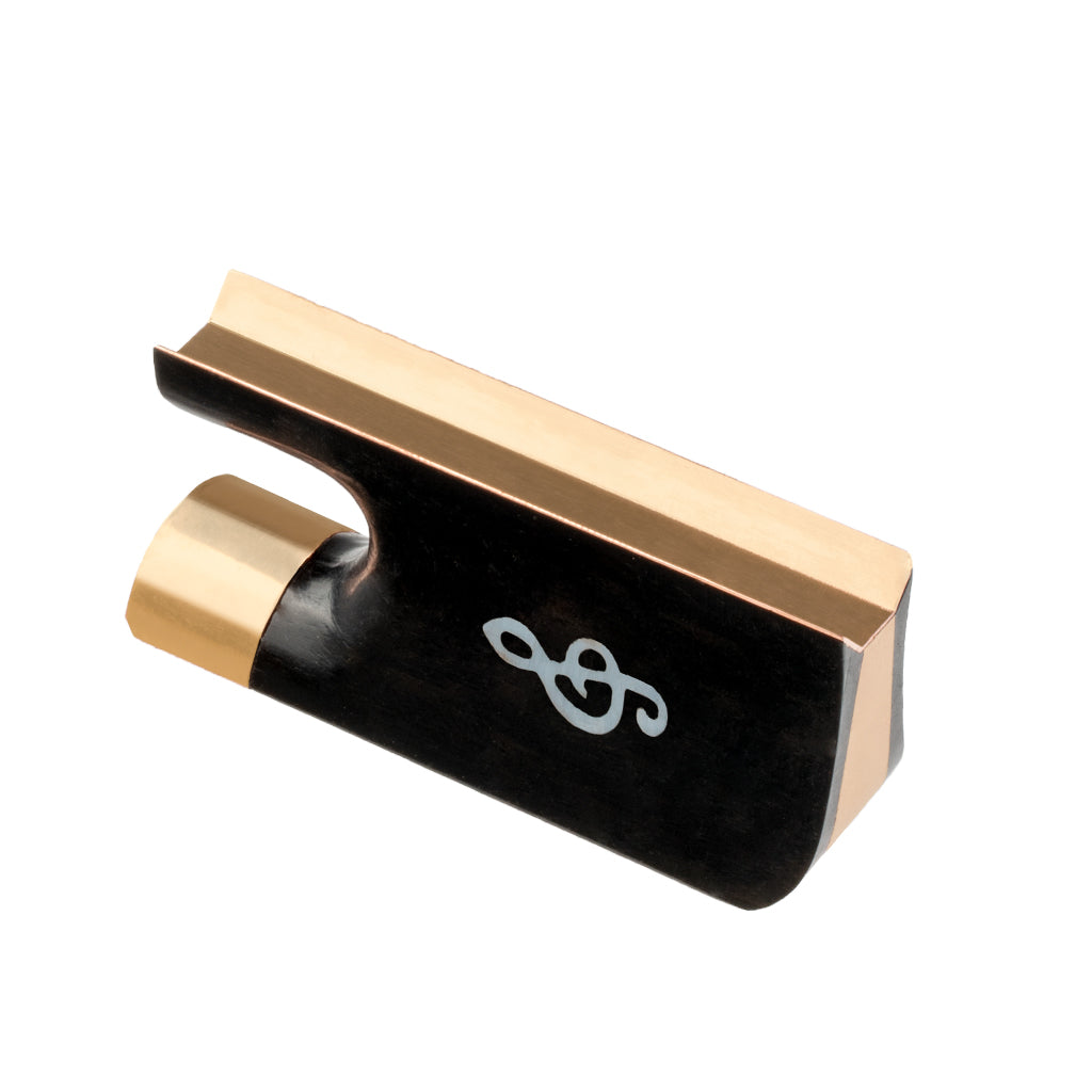 NAOMI Cello Bow Frog Abalone fleur de lys Design Bow Parts