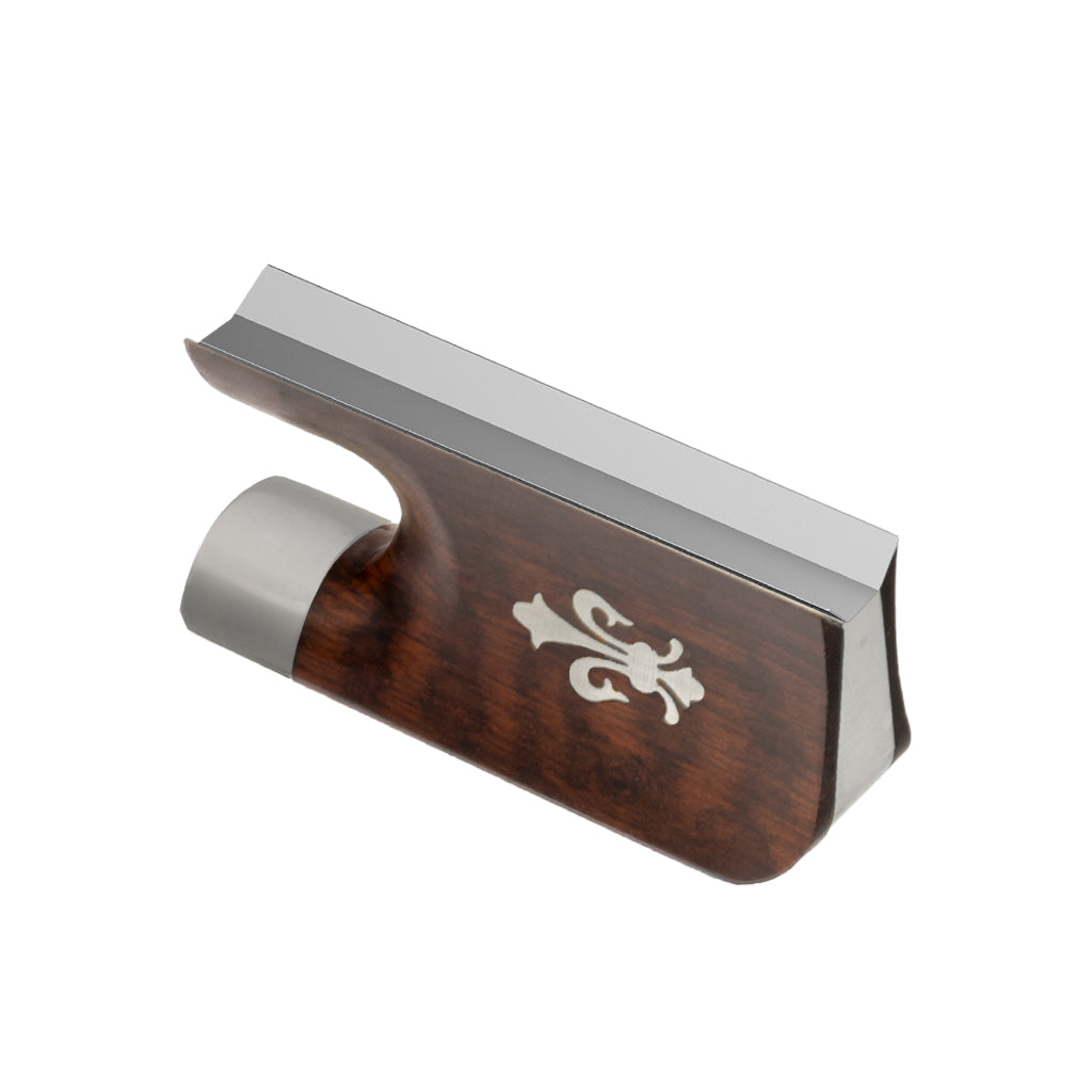 NAOMI Viola Snakewood Frog For Snakewood Viola Bow Fleur de Lis Frog