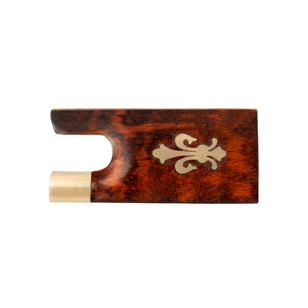 NAOMI Handmade 4/4 Violin Bow Snakewood Frog Golden Fitting