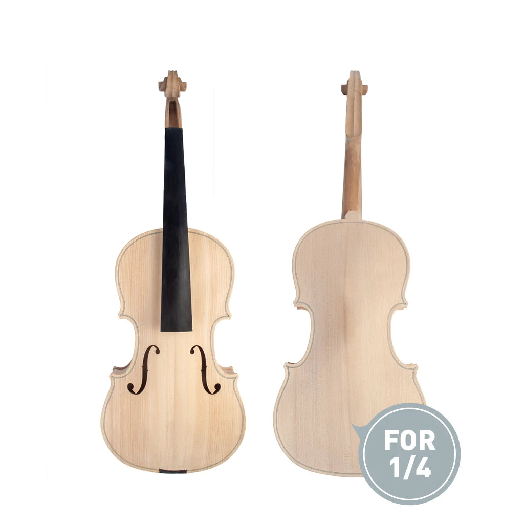 NAOMI Handmade Natural Dried Maple Wood Unfinished Violin Top Back Plate