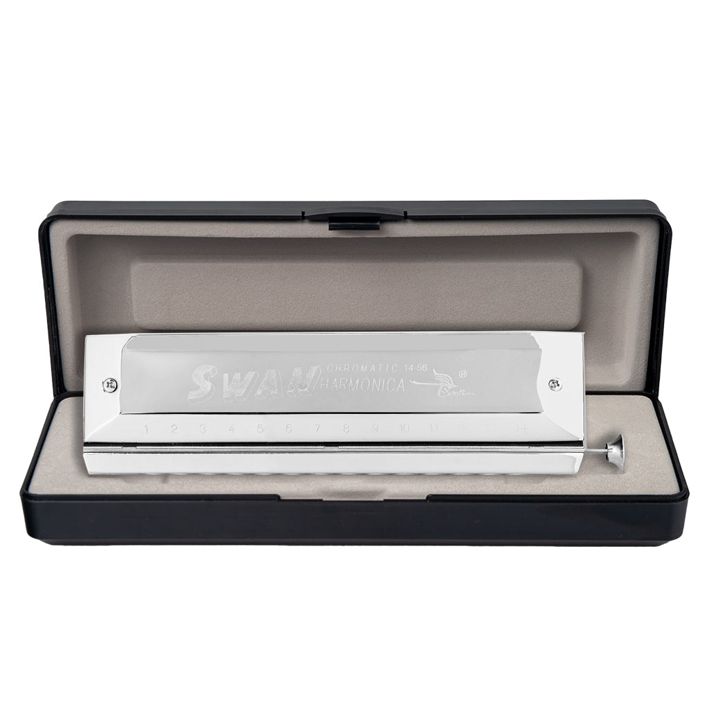 NAOMI SWAN 14 Holes 56 Tone Mouth Organ Instruments Key Of C SW1456 Model ABS Comb Harp